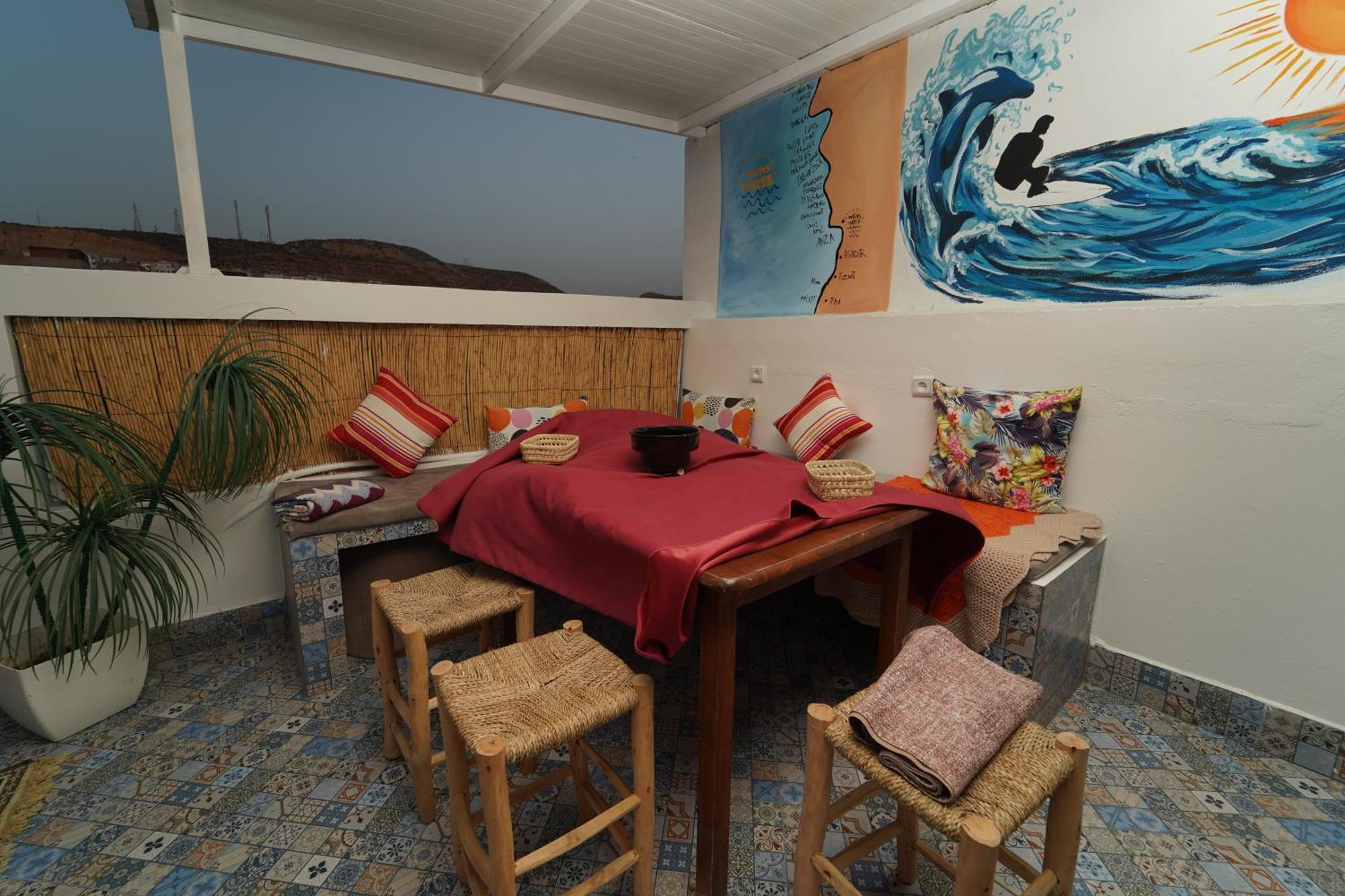 阿加迪尔Waves Hunter Surf House住宿加早餐旅馆 外观 照片